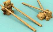 Panda chopsticks rests / holder