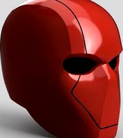 Red Hood Helmet (Batman) with Details