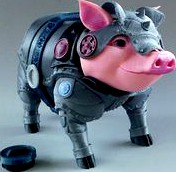 Sir Pigglesby (a most noble piggy bank)
