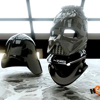 Darth Vader  - 3D Printable Reveal Helmet