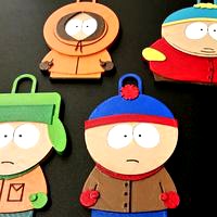 Stan, Kyle, Kenny and Cartman - South Park Characters