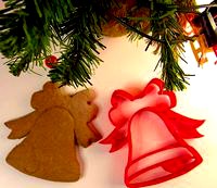 Christmas bell cookie cutter