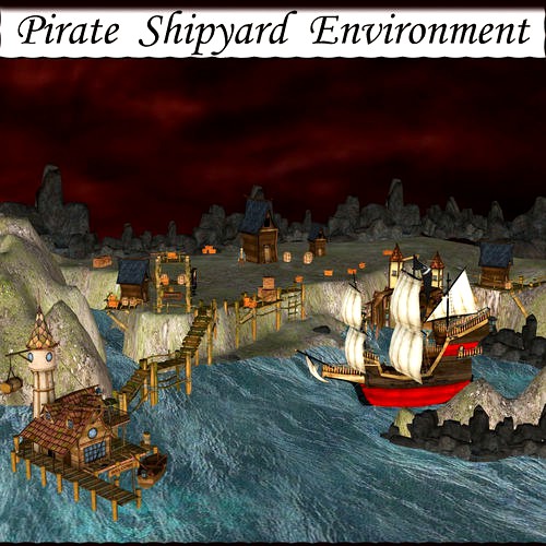 Pirate Shipyard Environment