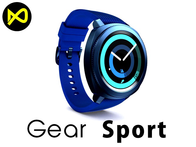 Samsung Gear Sport Smartwatch Blue