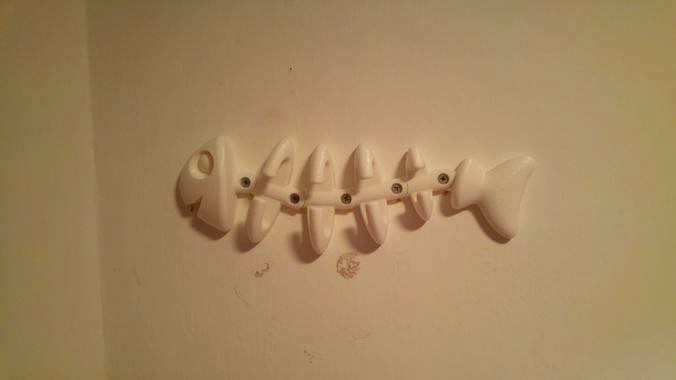Fish Bone Wall Hanger | 3D