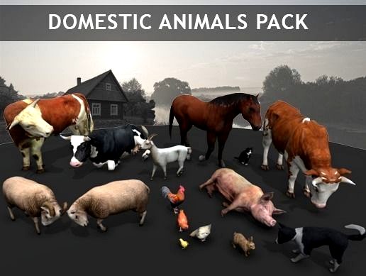 Domestic Animals pack