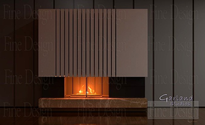 FIREPLACE refractive accent wide ceramic C