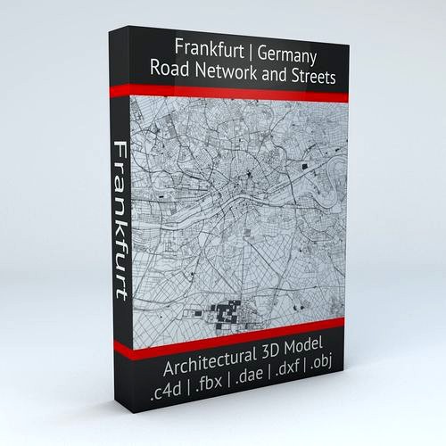 Frankfurt Road Network and Streets