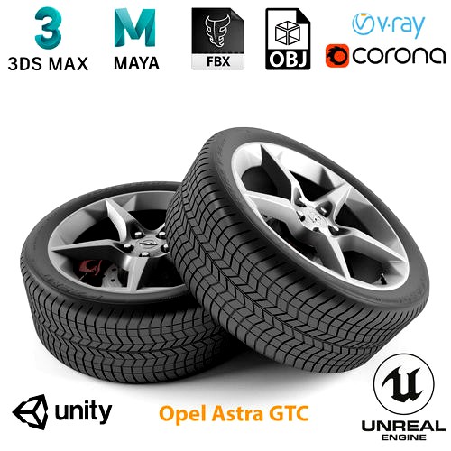 Opel Astra GTC Wheel