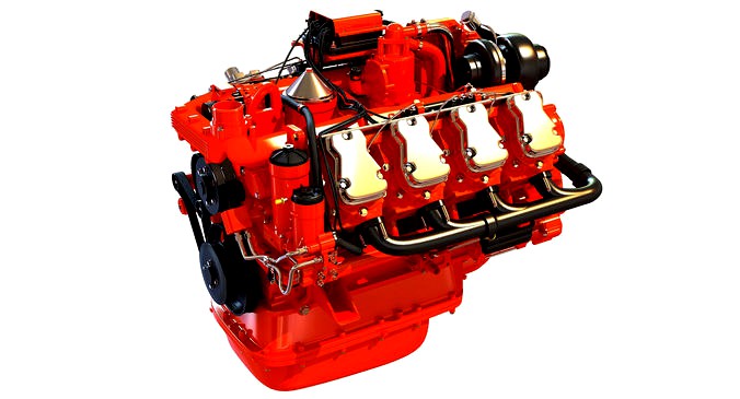 Diesel Engine of 8 Cylinder Power Generation