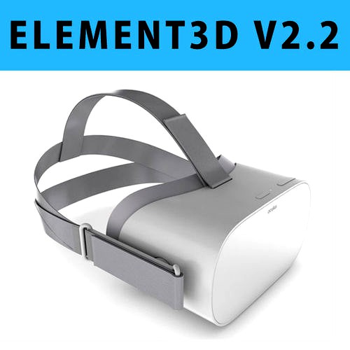 E3D - Oculus Go Headset 3D model