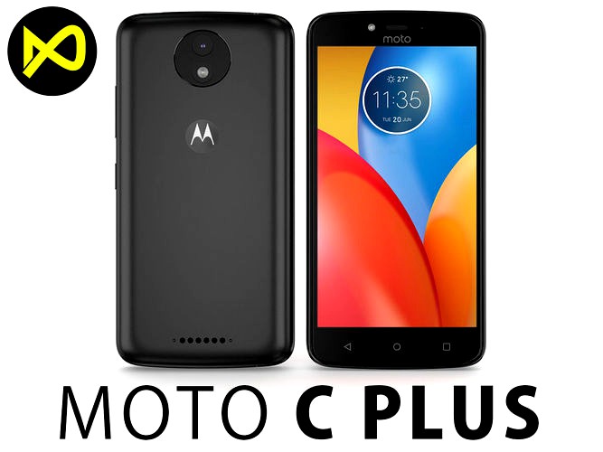 3D model Motorola Moto C Plus 2017 Black