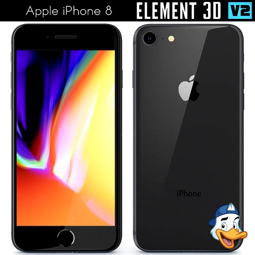 Apple iPhone 8 for Element 3D