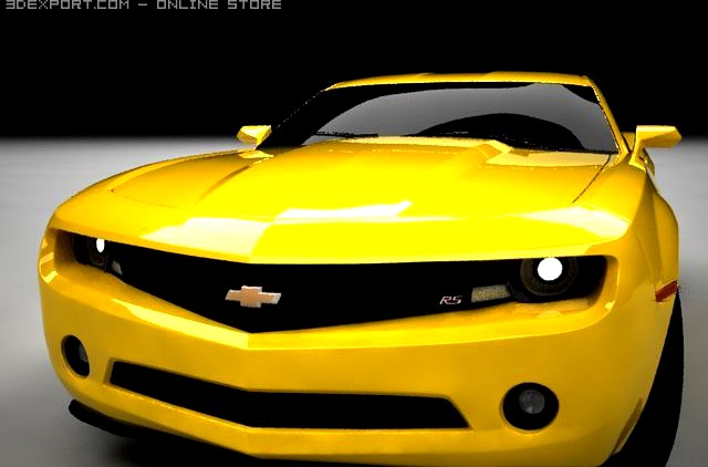 Chevy camaro 2010_0 3D Model