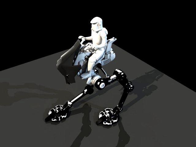 Clone of Star Wars - Storm Trooper on Walker