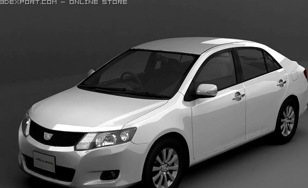 2008 Toyota Allion 3D Model