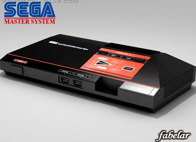 Sega Master System 3D Model