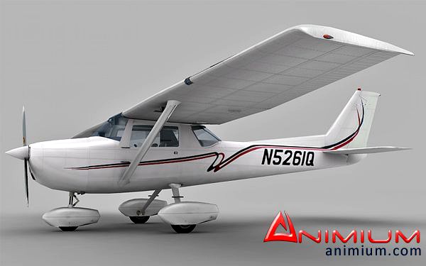 Cessna 150 3d model