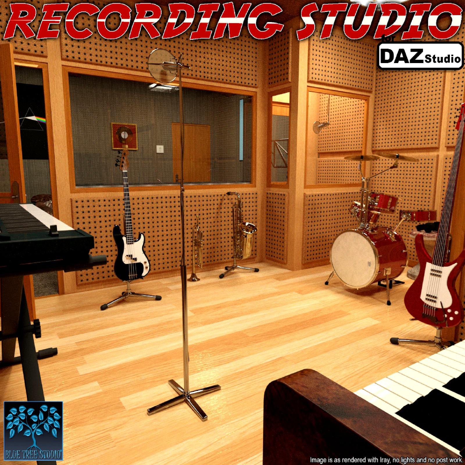 Recording Studio for Daz Studio