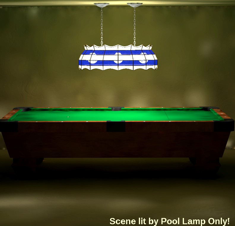 Billiard Pool Table Lamp