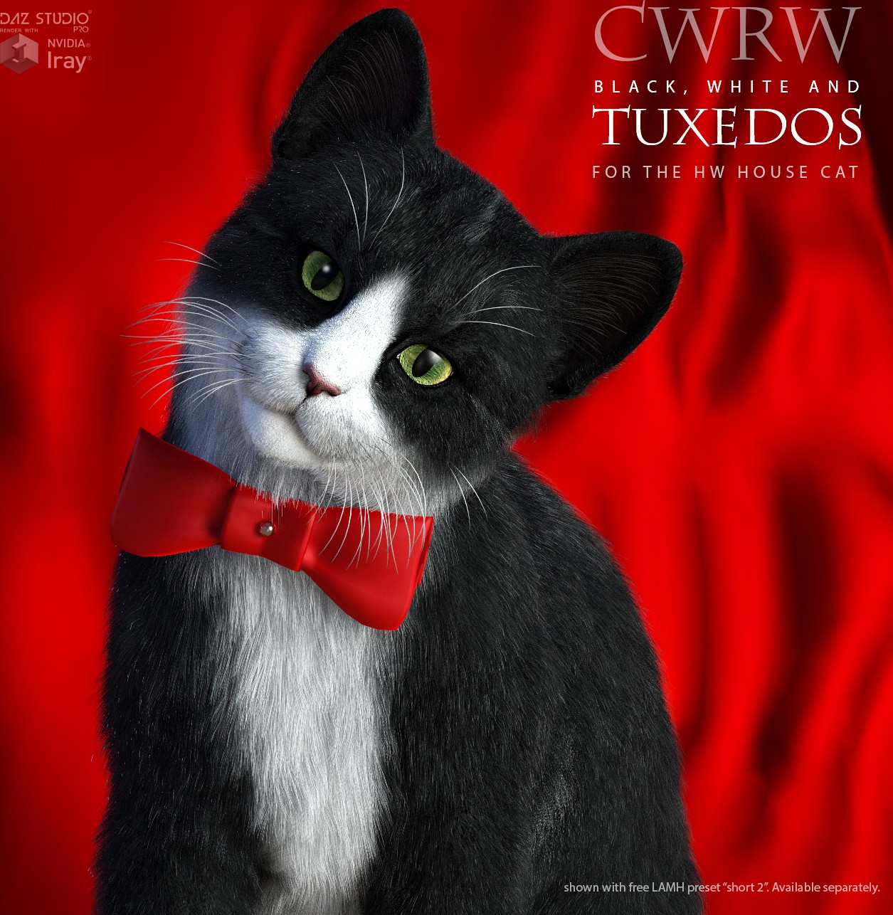 CWRW Black, White and Tuxedos for the HW House Cat