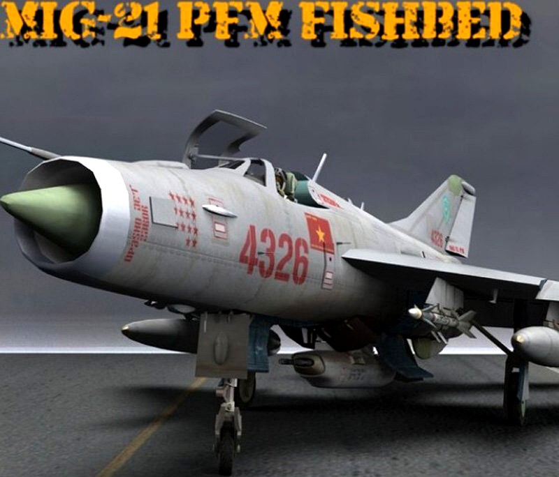 MiG-21 PFM Fishbed F for Poser
