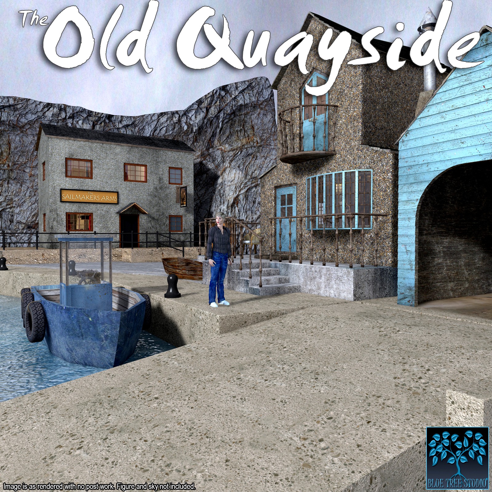 Old Quayside for Poser