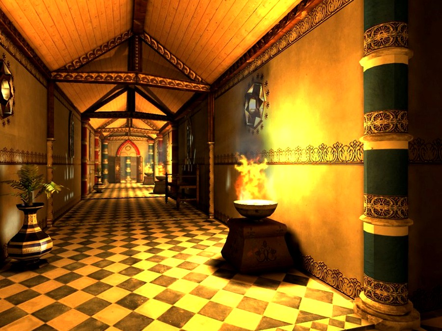 Kings Hall Corridors - Extended License