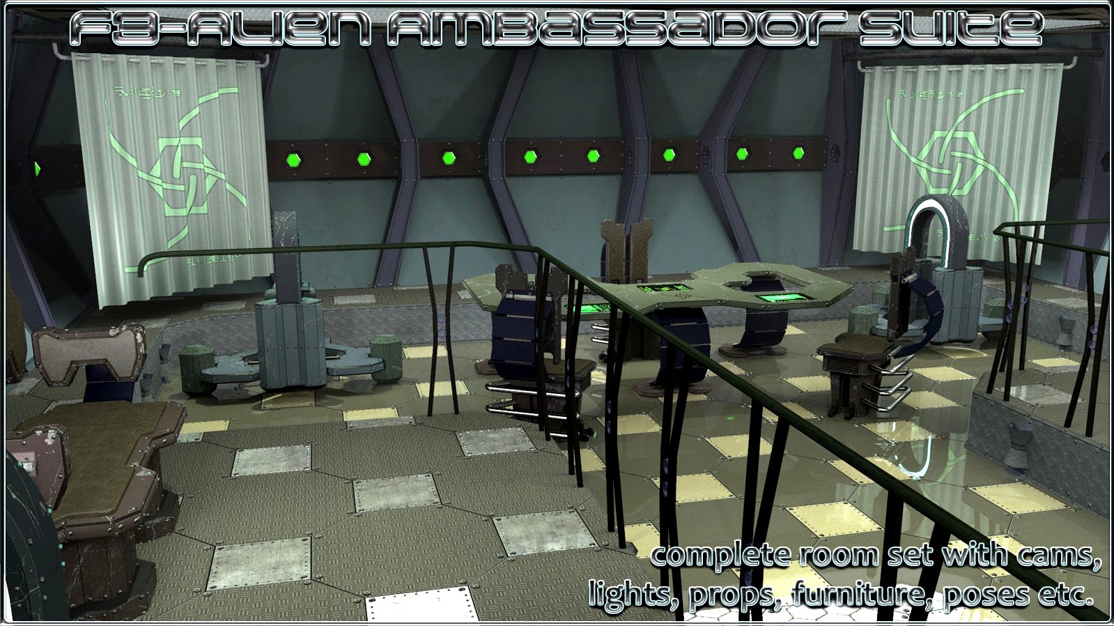 Ship Elements F3: Alien Ambassador Suite