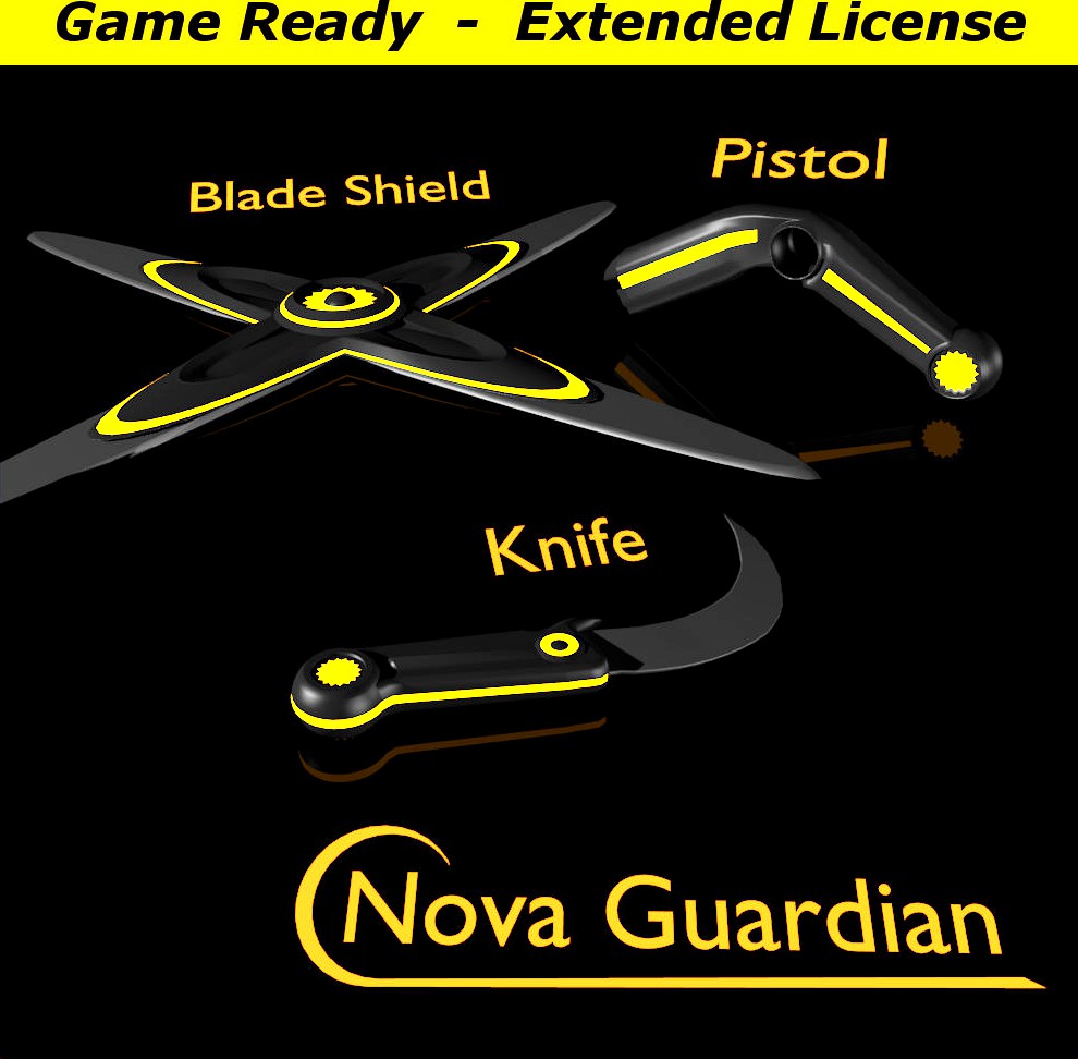 NOVA GUARDIAN Weapon Set - Extended License