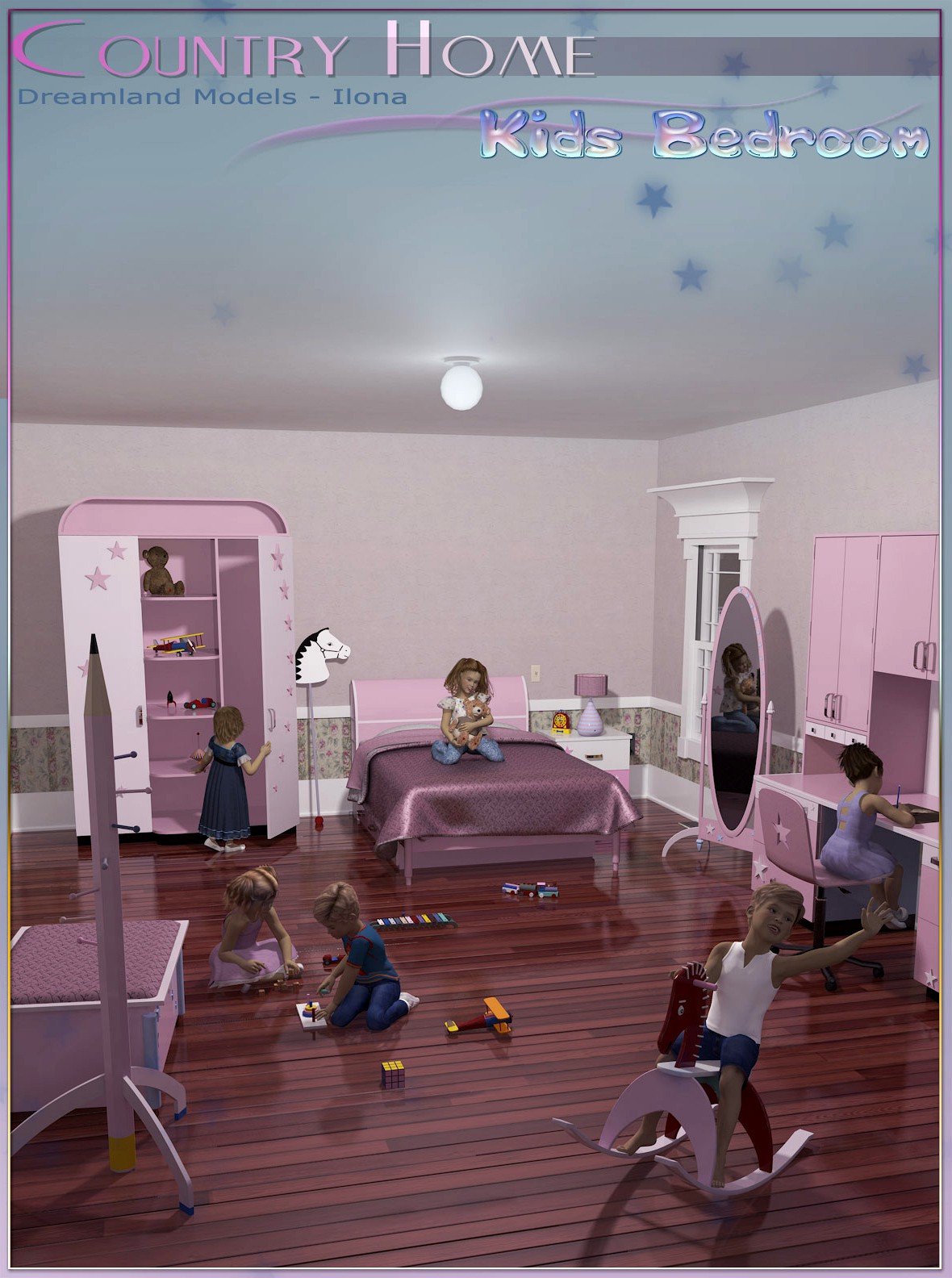 Country Home, Kids Bedroom