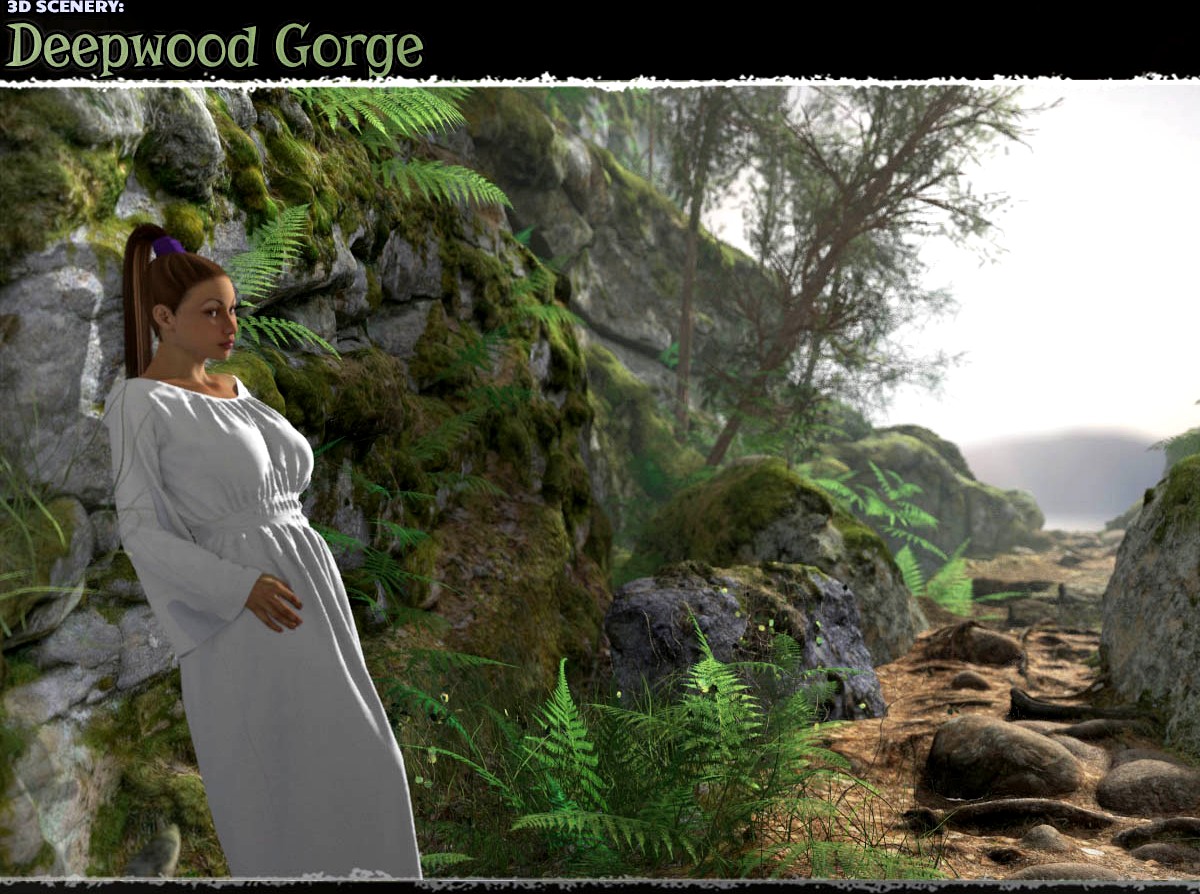 3D Scenery: Deepwood Gorge