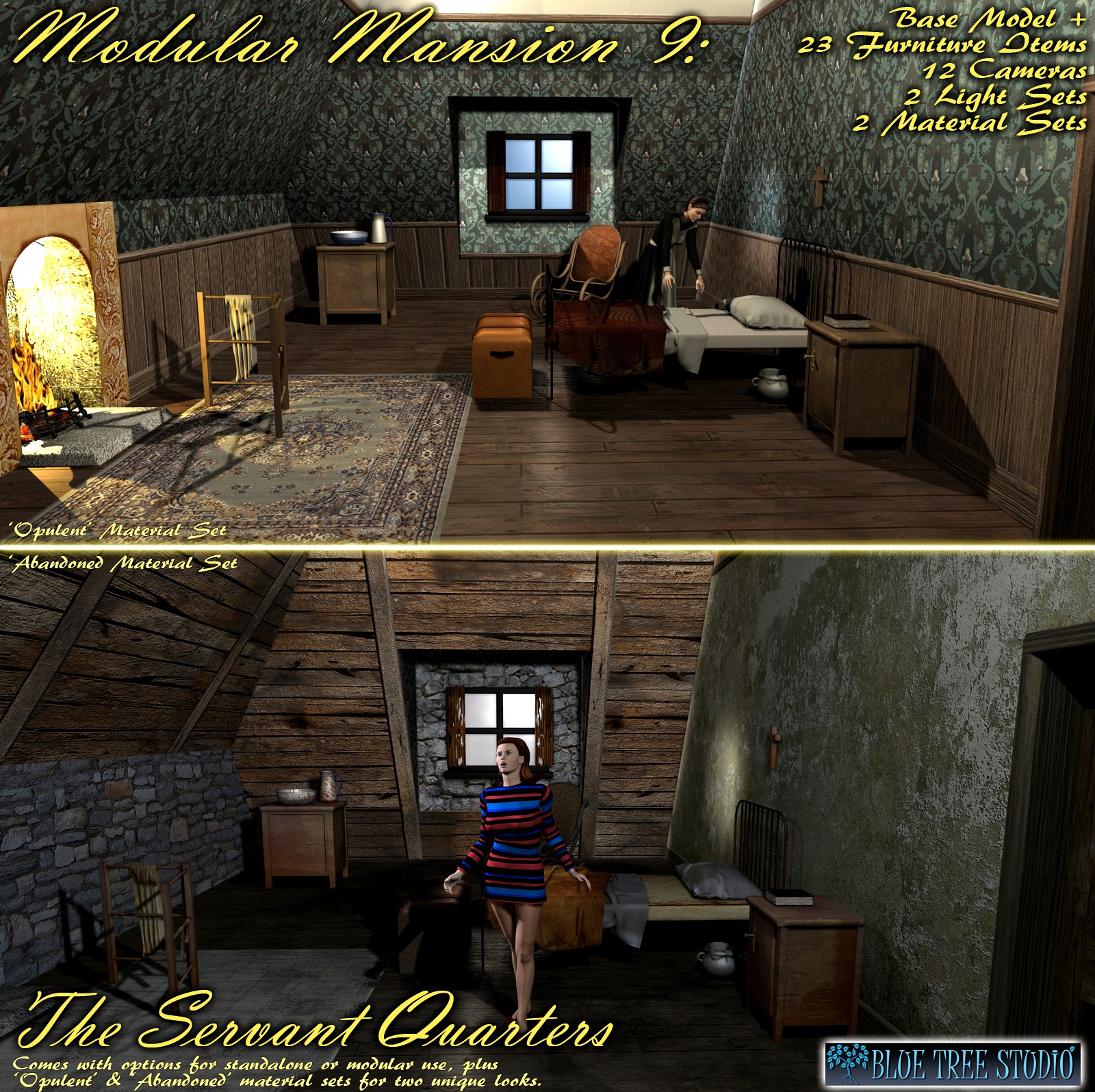 Modular Mansion 9 Servant Quarters