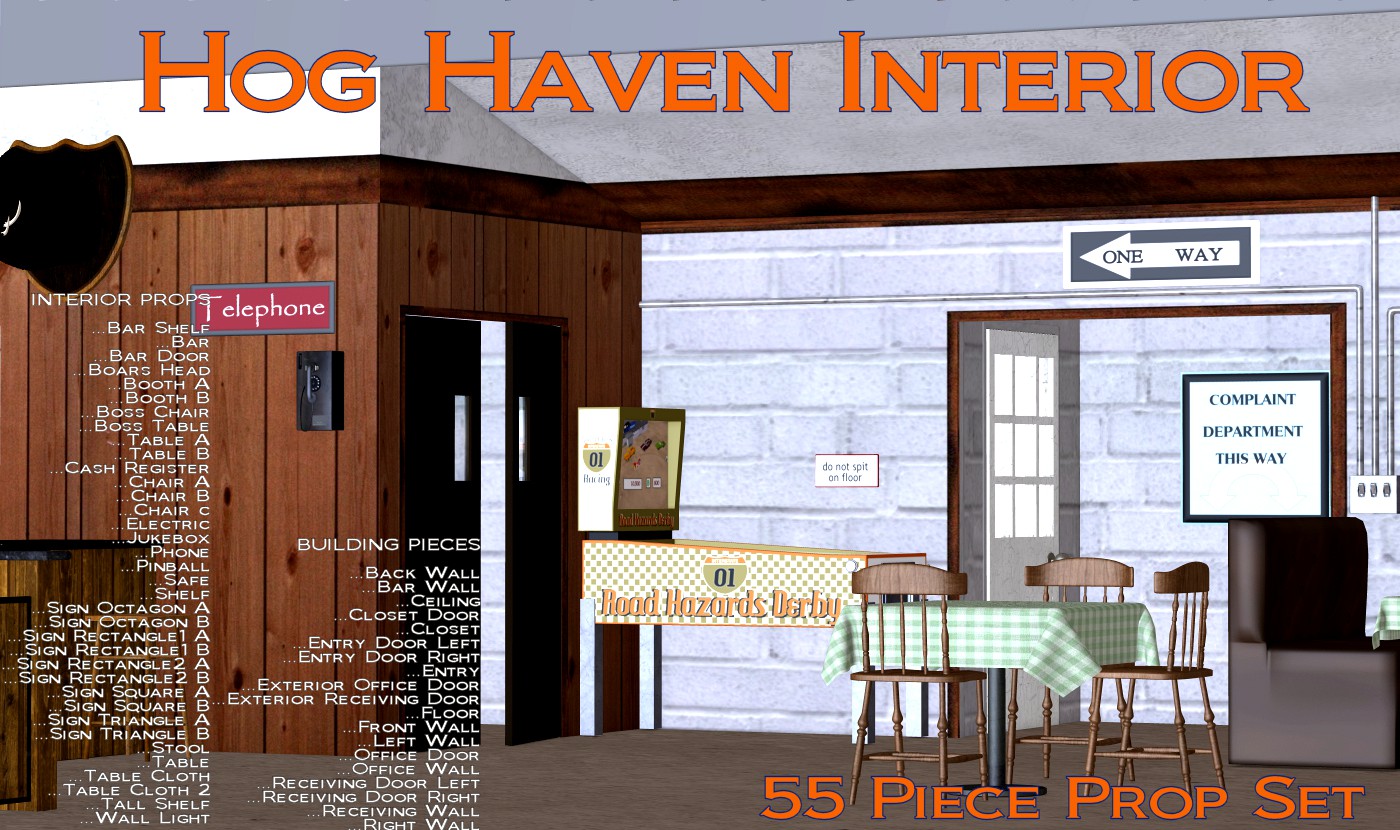 Hog Haven INTERIOR