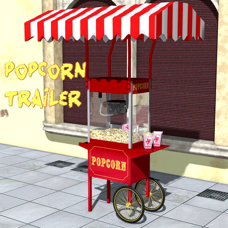 Popcorn Trailer - Extended License