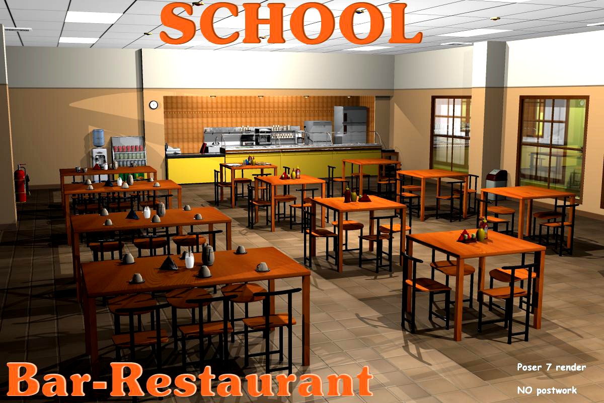 SCHOOL Bar-Restaurant - Extended License