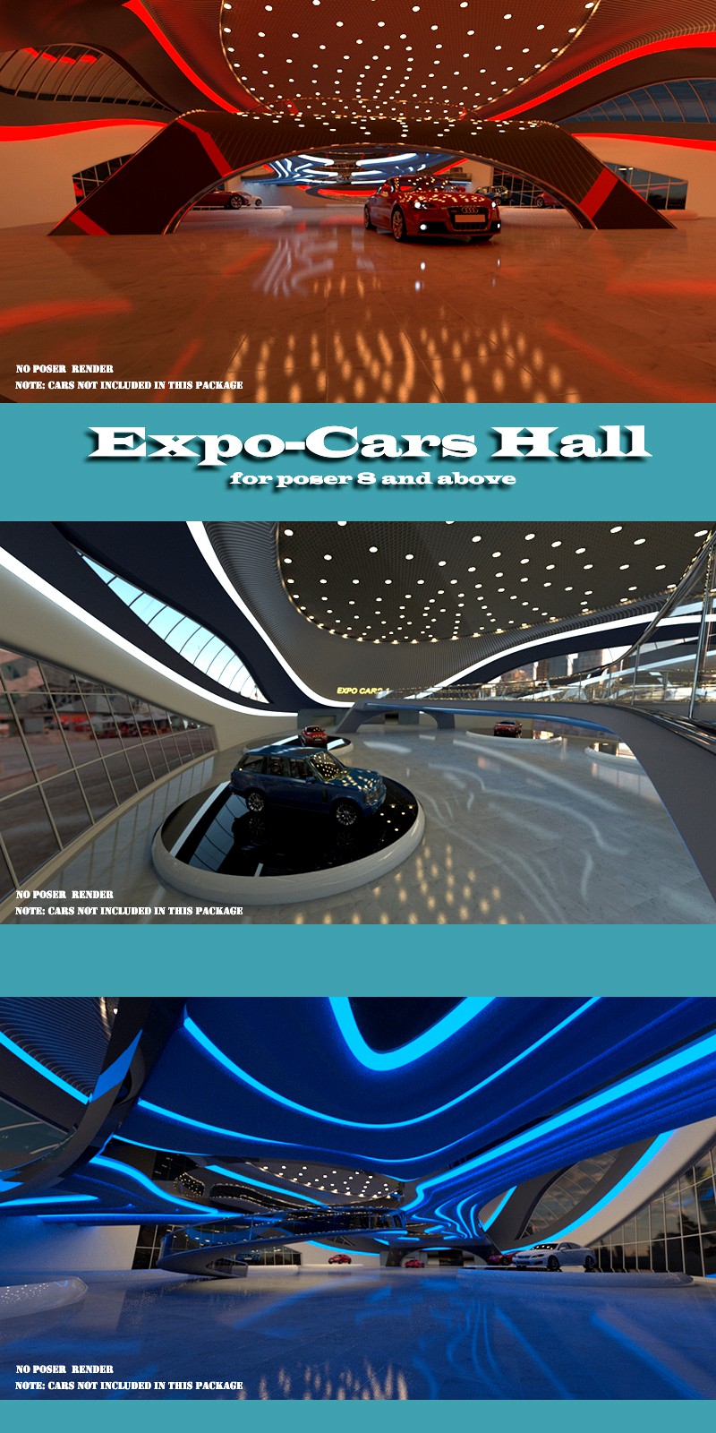 AJ Expo-Cars Hall - Extended License