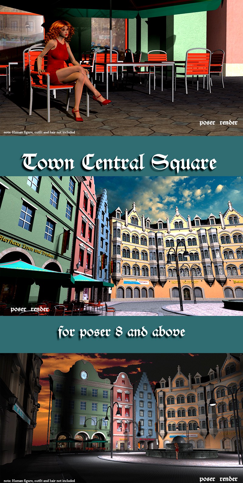 AJ Town Central Square - Extended License