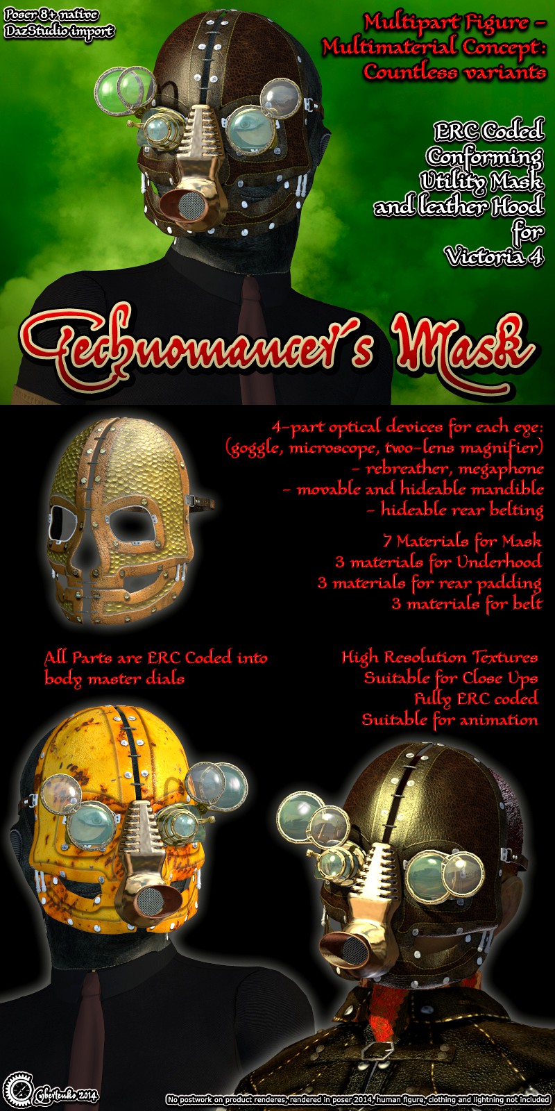 Technomancer Mask V4 edition