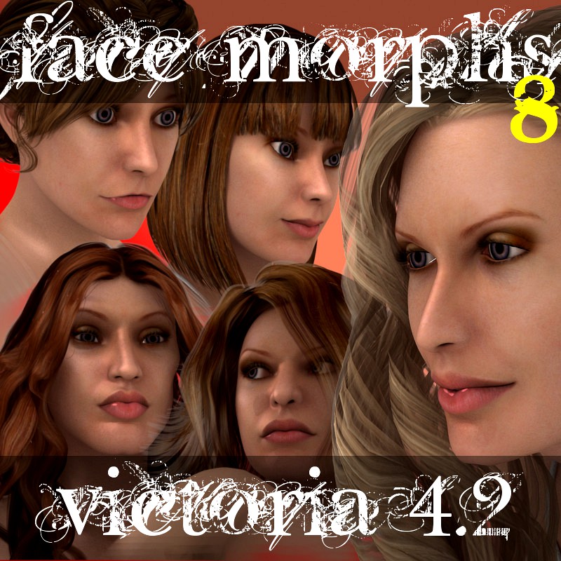 Farconville's Face Morphs 8 for Victoria 4.2