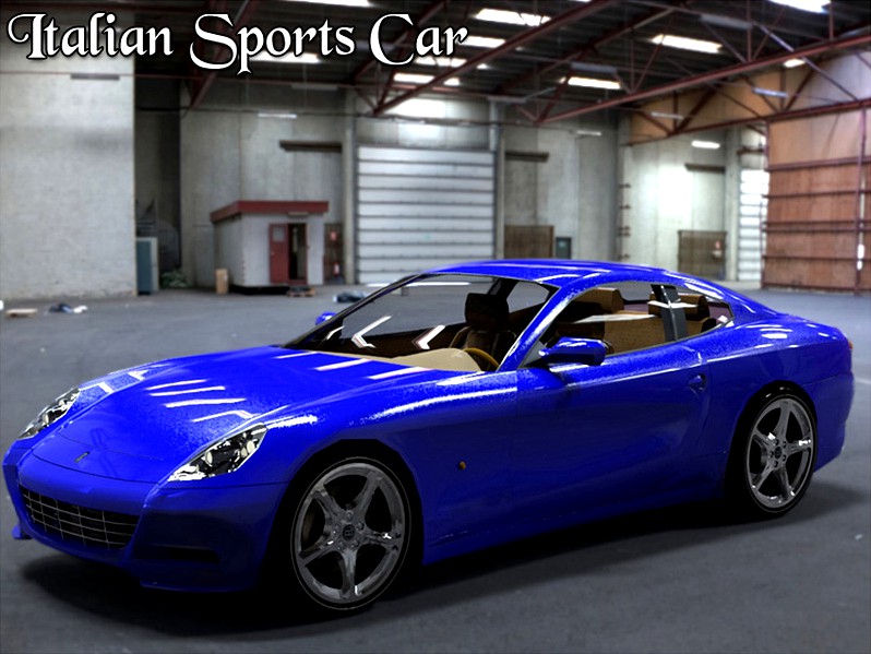 Italian Sports Car - Extended License
