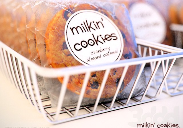 Milkin&#039; Cookies in basket