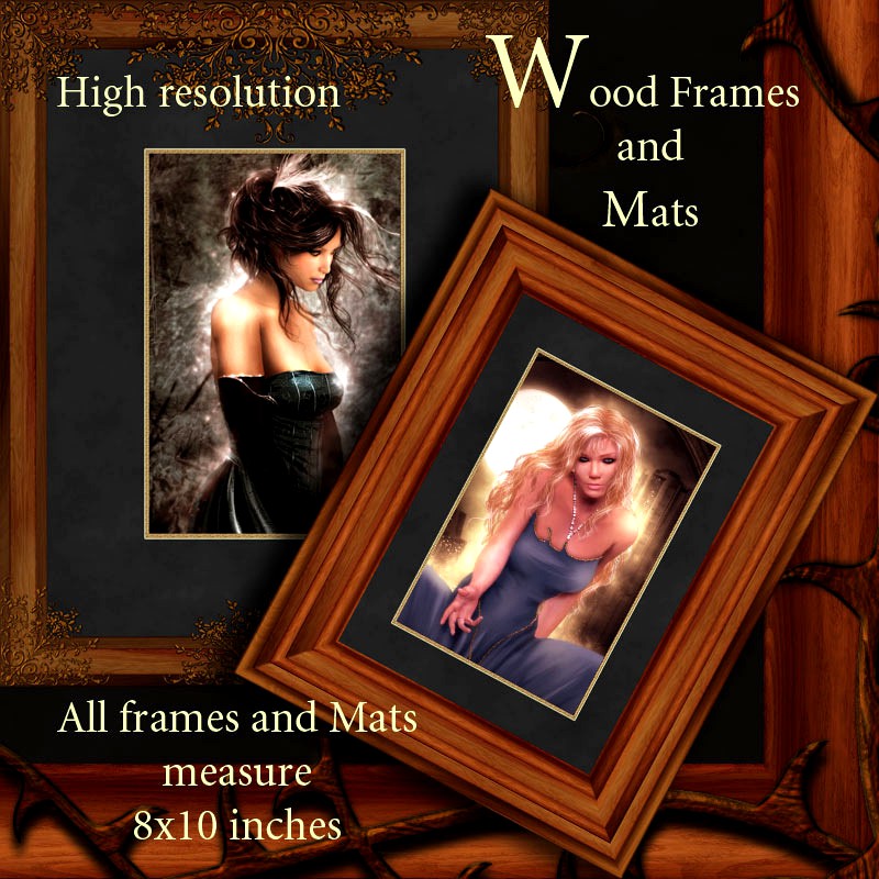 Wood Frames and Mats