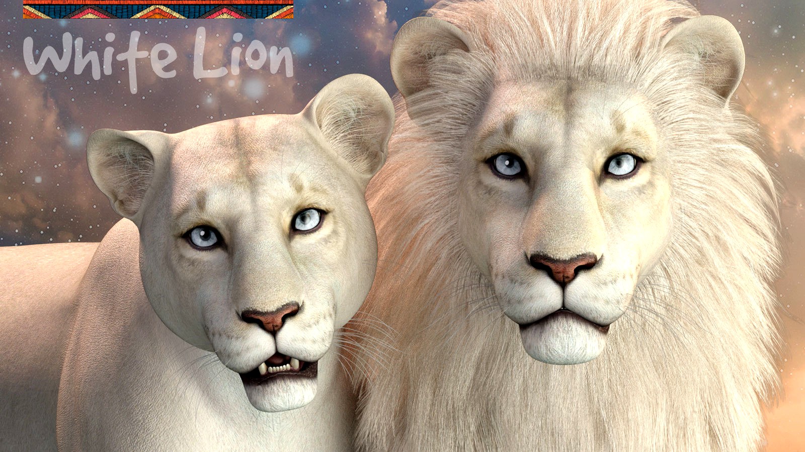 CWRW White Lion for the HiveWIre Lion Family