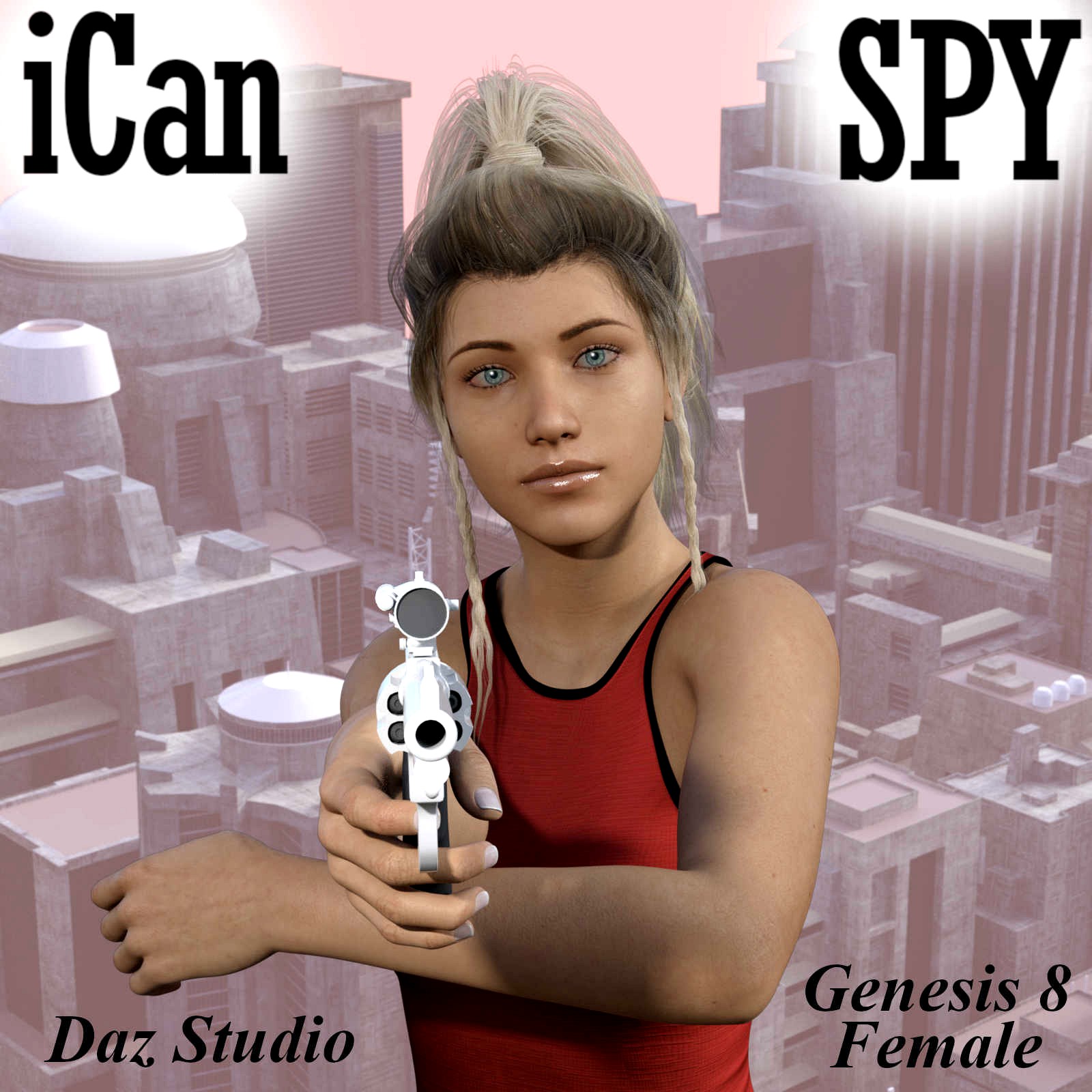 iCan SPY Poses for Genesis 8 Female (G8F) in Daz Studio