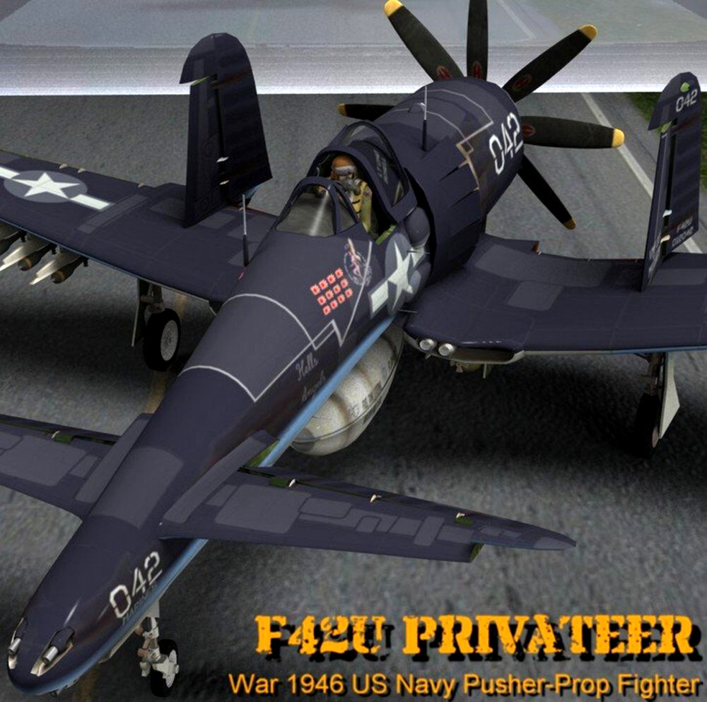 F42U Privateer for Poser