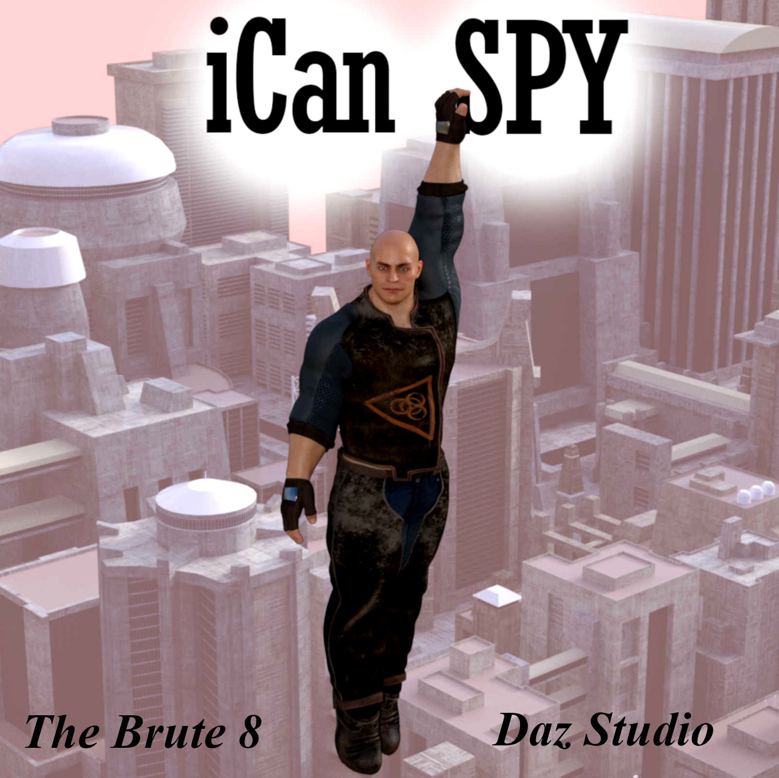 iCan SPY Poses for The Brute 8 (TB8) in Daz Studio