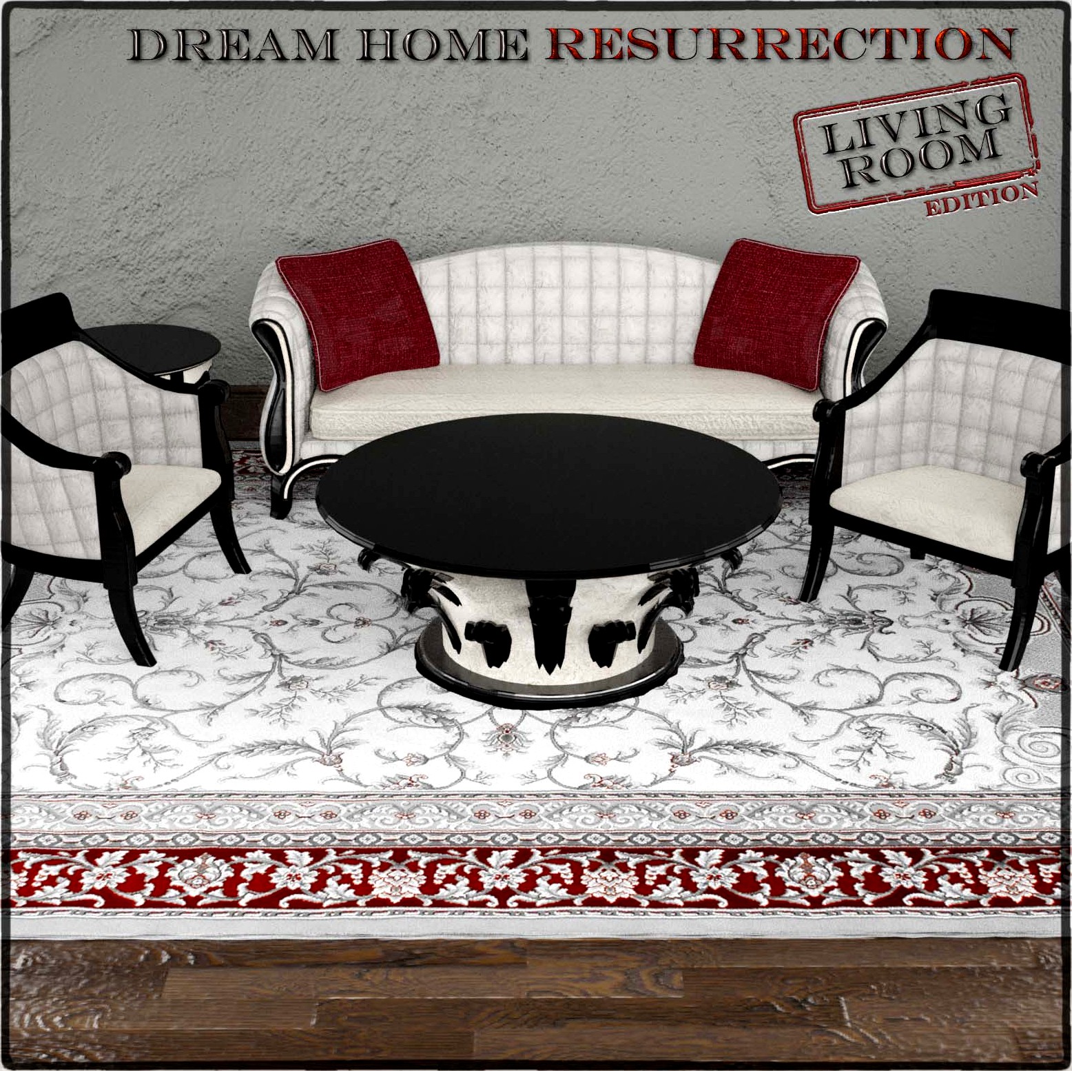 Dream Home Resurrection Living Room DS Iray
