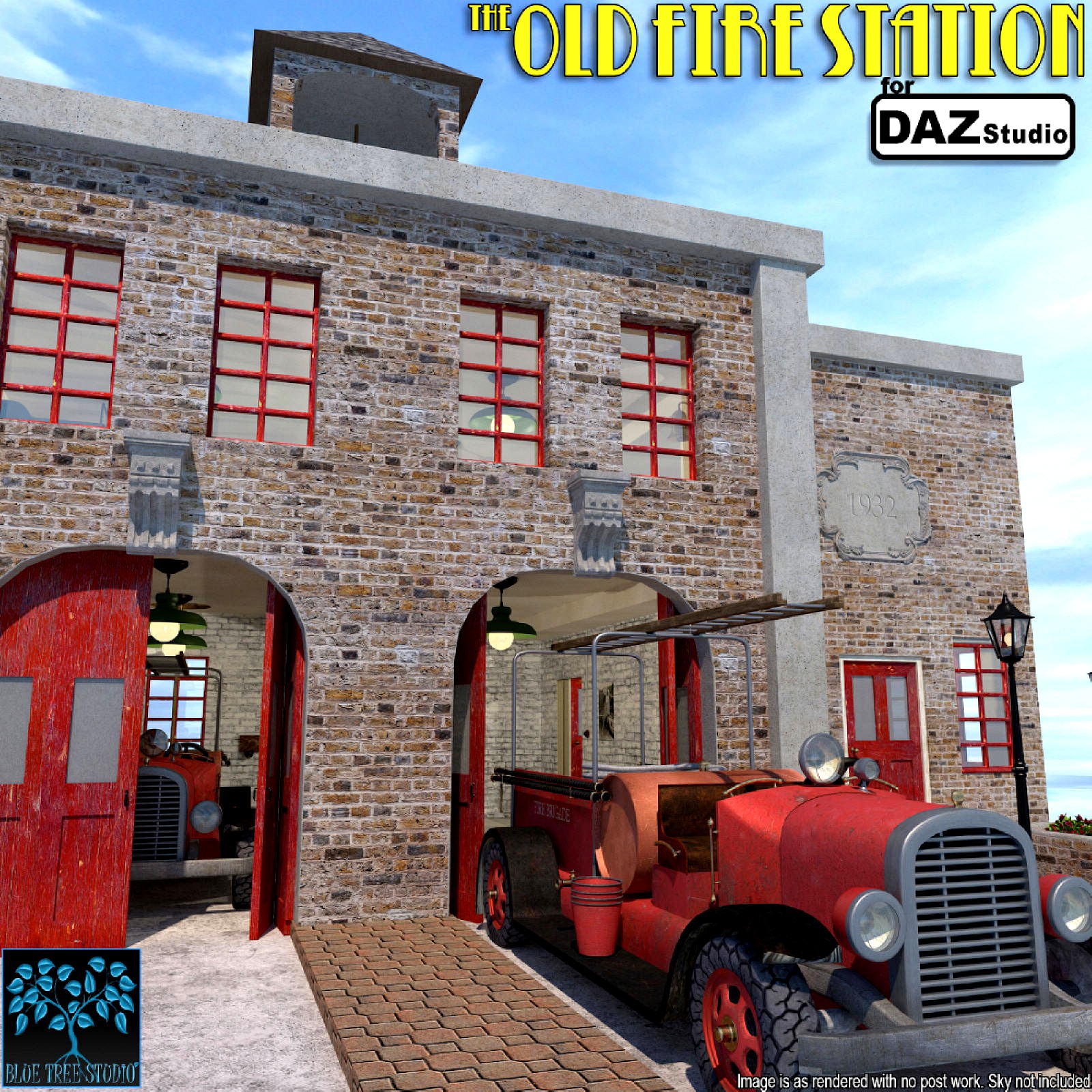 The Old Fire Station for Daz Studio