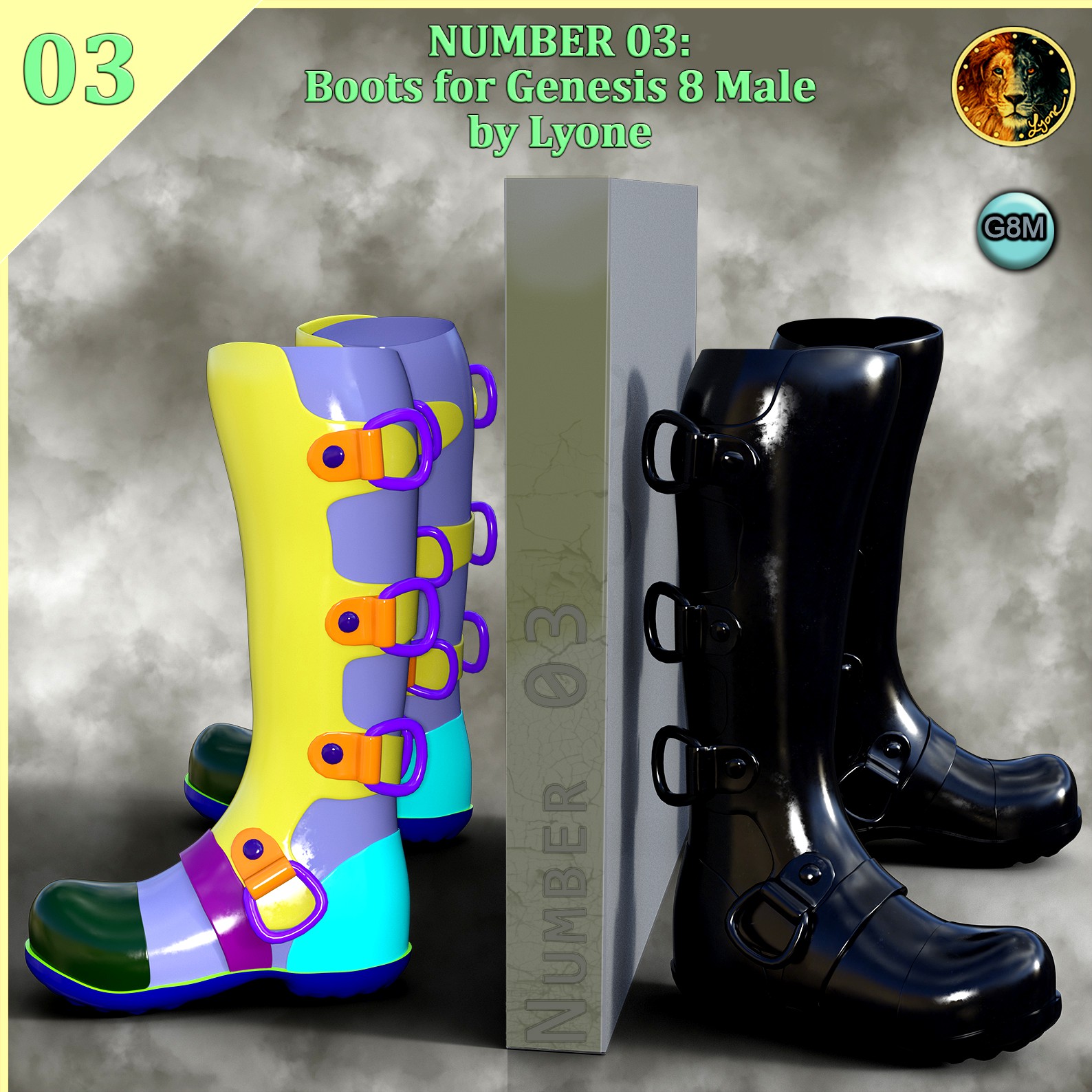 Lyones Number 03 boots for G8M